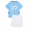 Manchester City Matheus Nunes #27 Hjemmedraktsett Barn 2024-25 Kortermet (+ korte bukser)